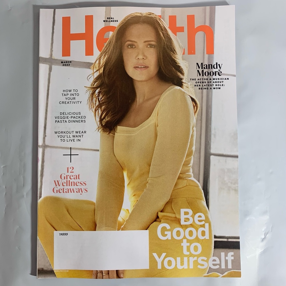 Health Magazine March 2022 Mandy Moore Be Good To Yourself 12 Wellness Getaways